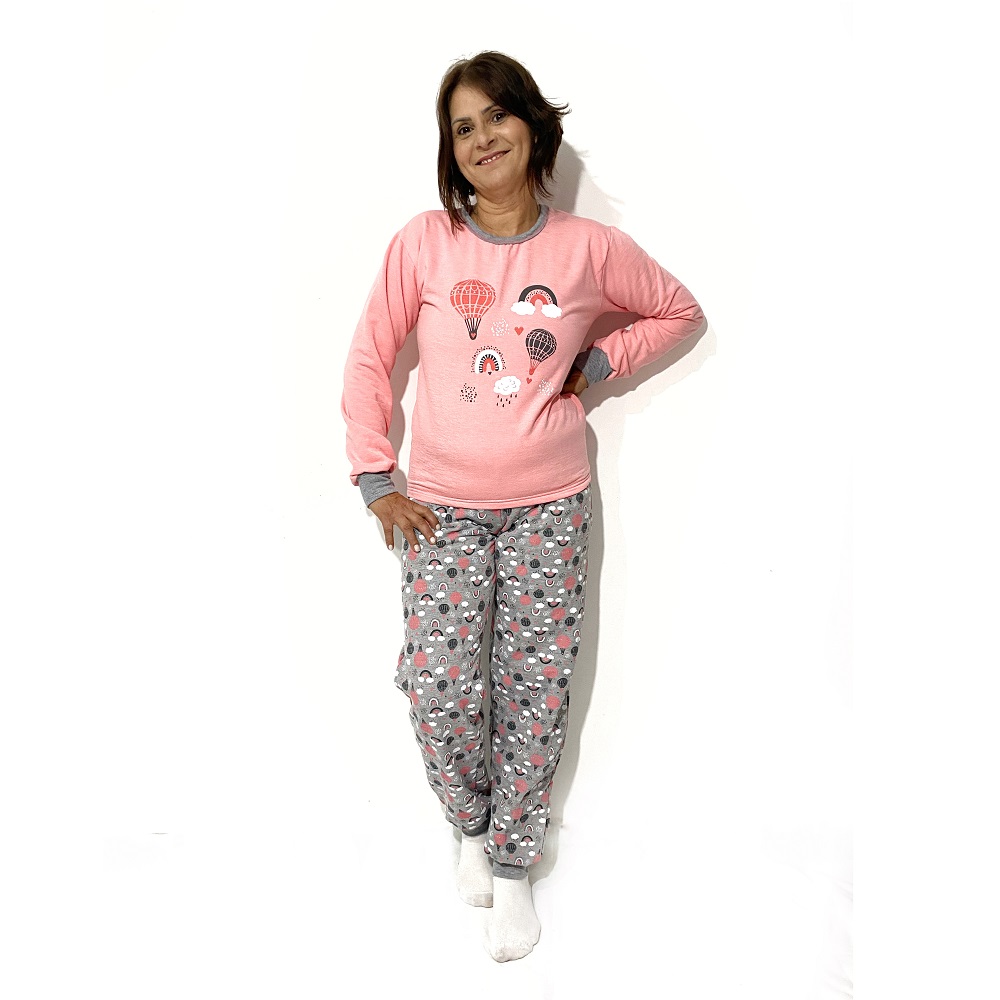 Calça moletom feminina sales para dormir