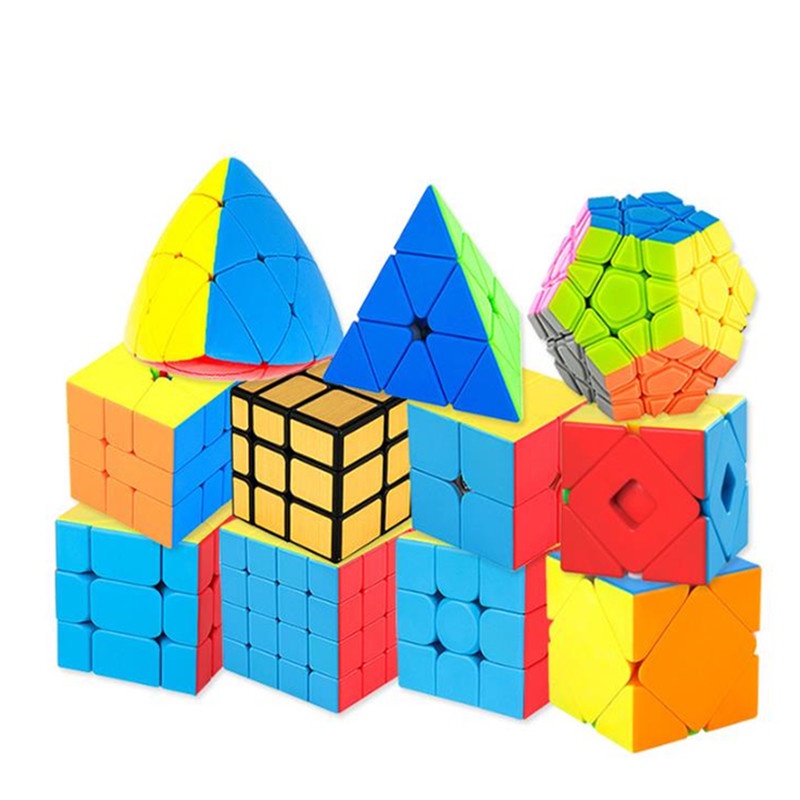 12 Pacote Mini Cubos Mágicos Cubo Mágico Cubo Mágico, Cubo de Velocidade  com Cores Brilhantes, Brinquedos de Festa para Meninos e Meninas - Cubo