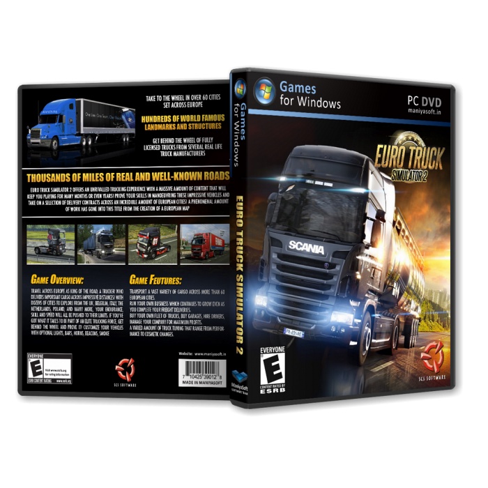 Jogo Euro Truck Simulator 2 Pc Digital - Escorrega o Preço