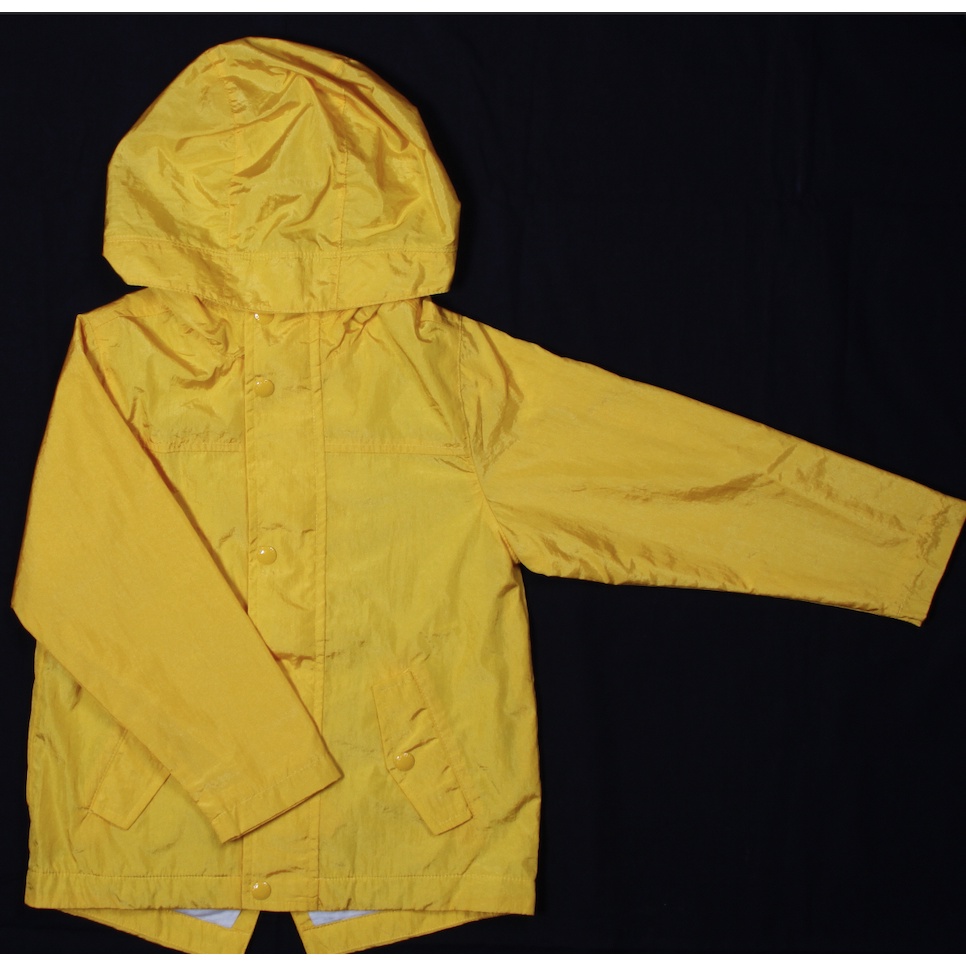 Casaco impermeavel hot sale amarelo