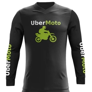 Blusa manga longa Uber Moto