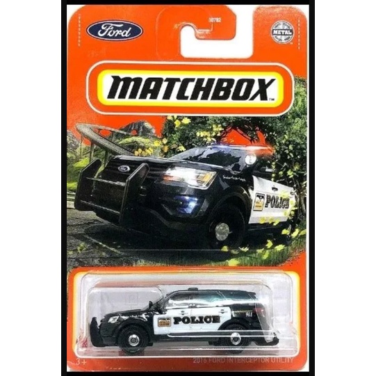 2016 Ford Police Interceptor Utility Matchbox Shopee Brasil