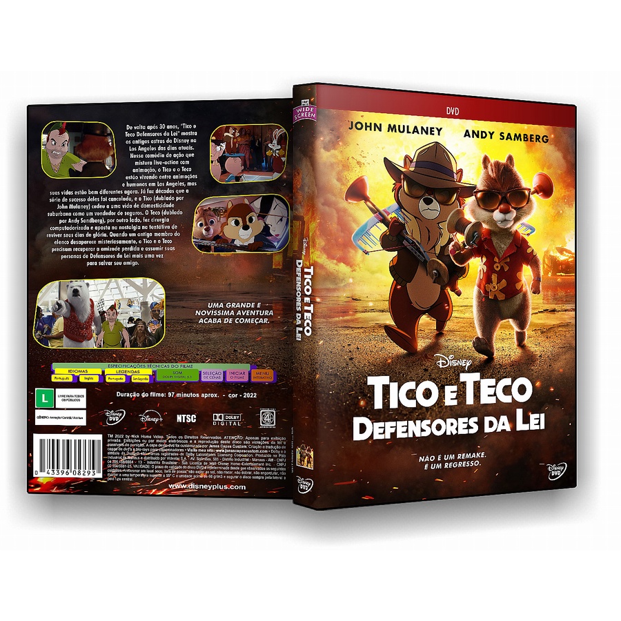 Dvd Tico E Teco (novo Original Lacrado)