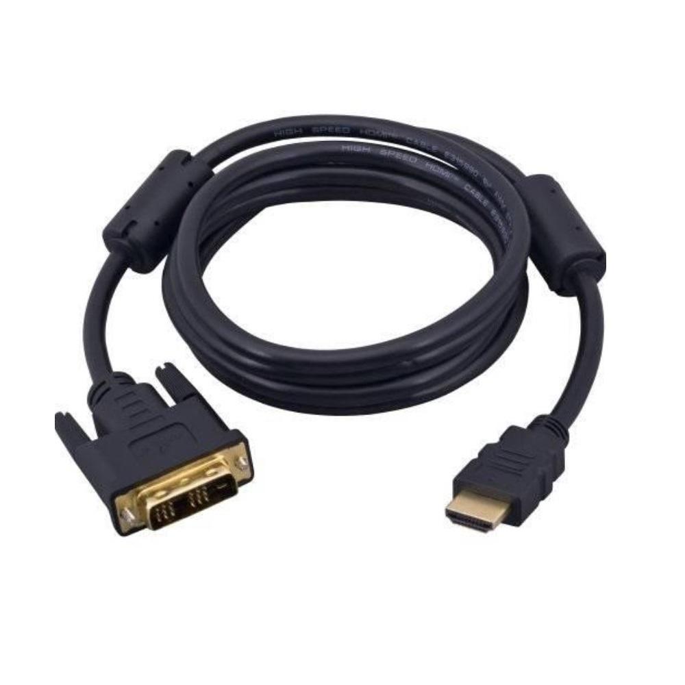 Cabo HDMI Macho X Dvi-D Macho 24+1 Dual Link - 1.5 Mts