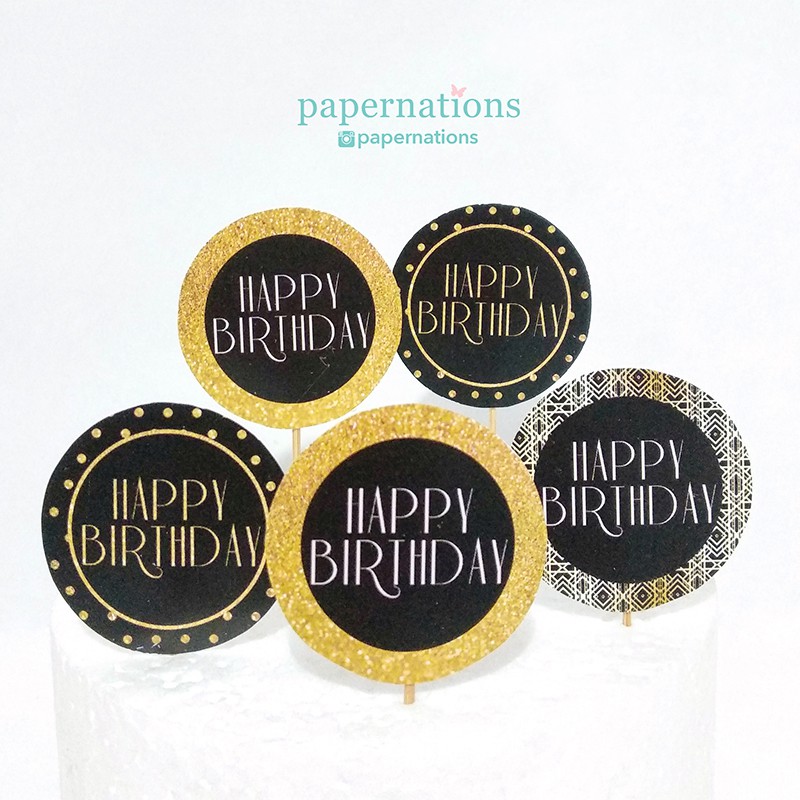 Topper De Cupcake Great Gatsby/Bolo | Shopee Brasil