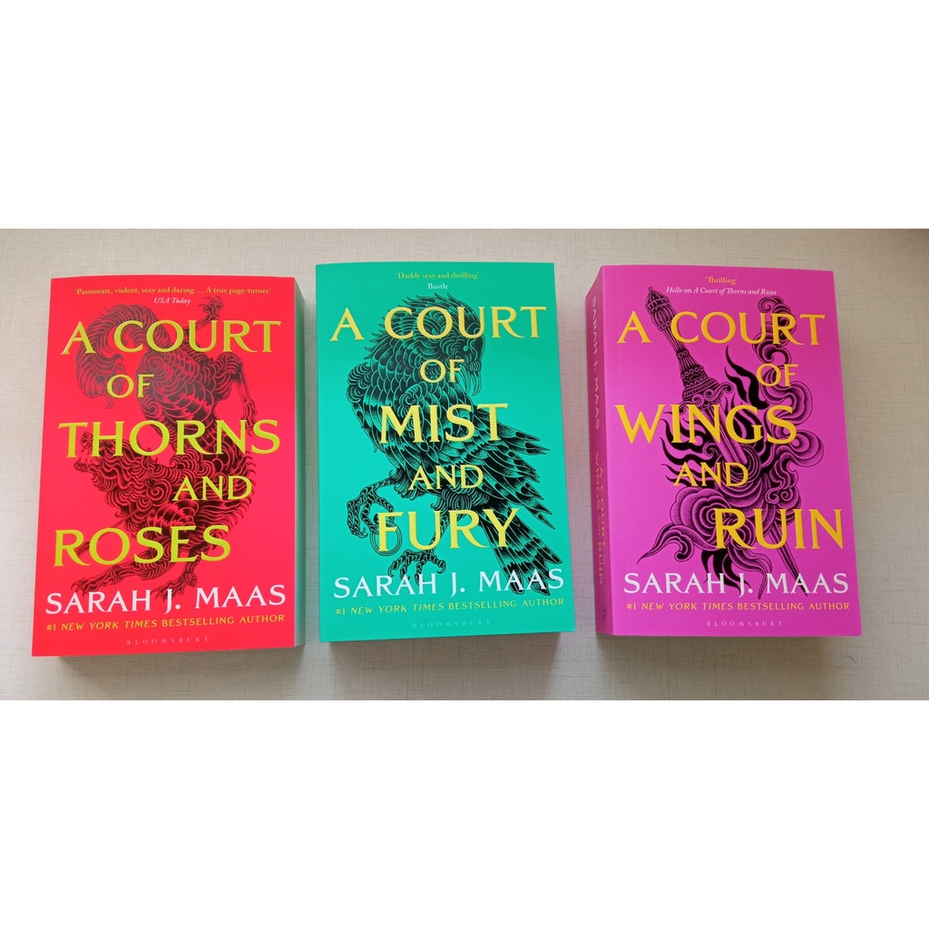 Box Livro ACOTAR A Court Of Thorns And Roses Corte De Espinhos E Rosas ...