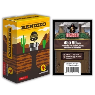 Kit Bandido jogo de cartas + Sleeves