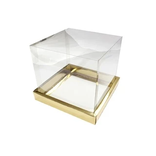 Caixa Panetone Ouro 500G com 5 un Assk Rizzo Confeitaria em Oferta na Shopee