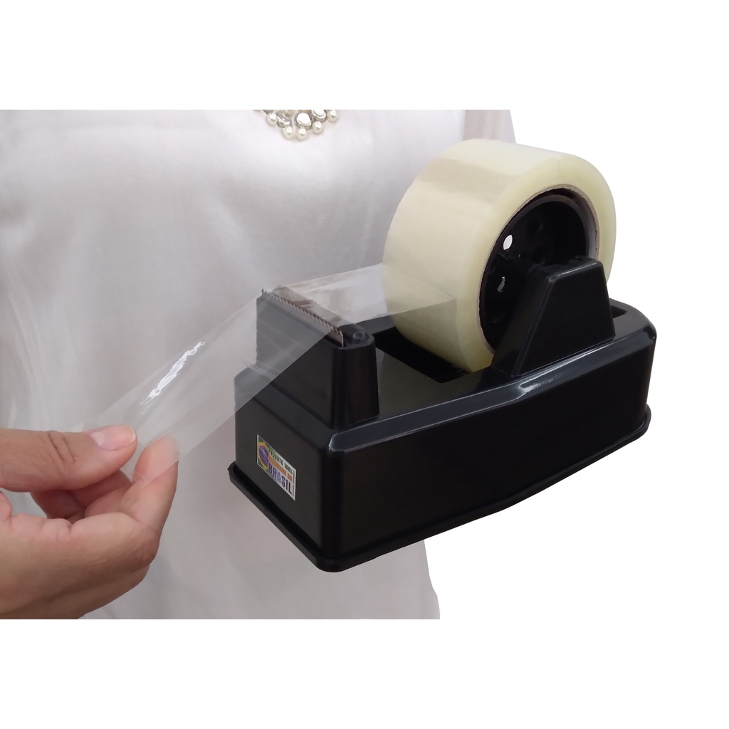 Suporte Dispensador Para Fita Adesiva Grande Larga até 50 milímetros