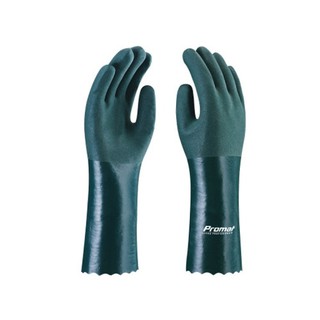 Luva De Pvc Forrada 56cm Áspera Grande 104 - Promat