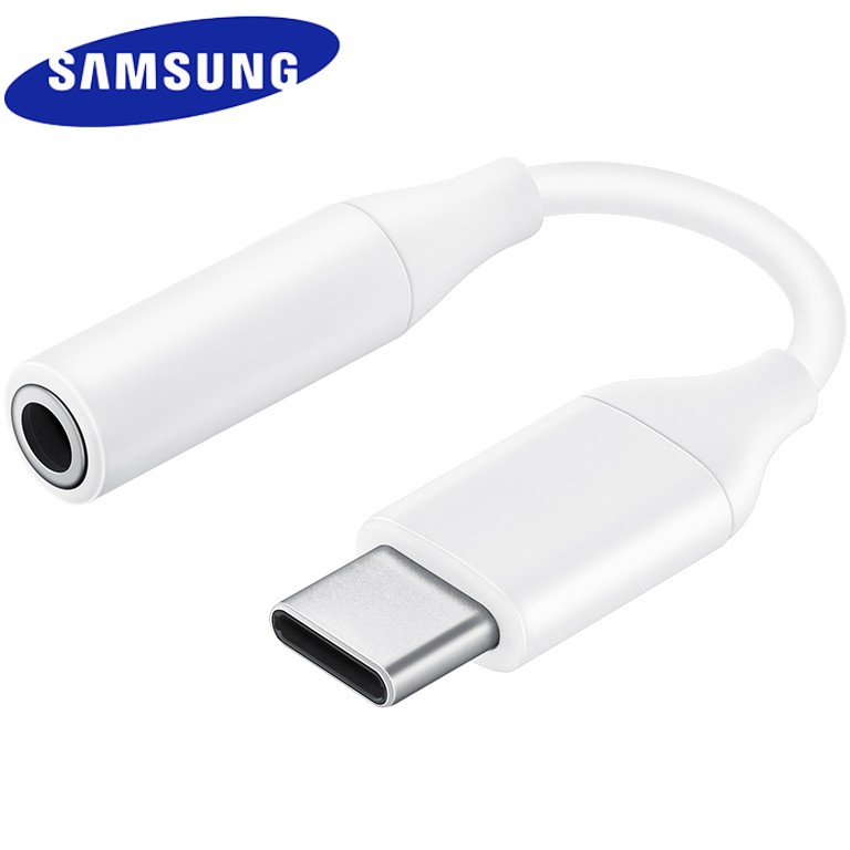 Cabo De Áudio Original Samsung USB Tipo C Para Fone De Ouvido De 3,5mm Adaptador De Tomada De Chamada De Música Galaxy Nota 10 A90