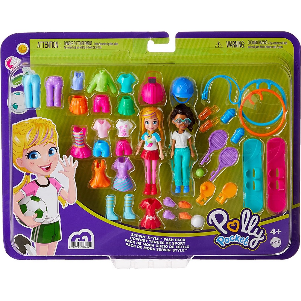 Polly Pocket Pacote de Moda Grande - Mattel