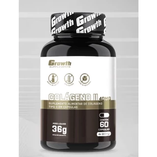 Colágeno Tipo 2 40mg - Growth Suplementos