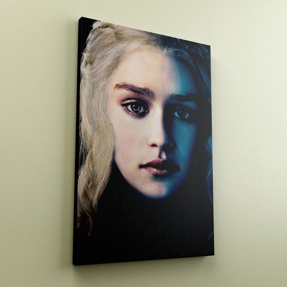 PHOTO SIGNÉE EMILIA Clarke Daenerys Targaryen Autographe COA Game of