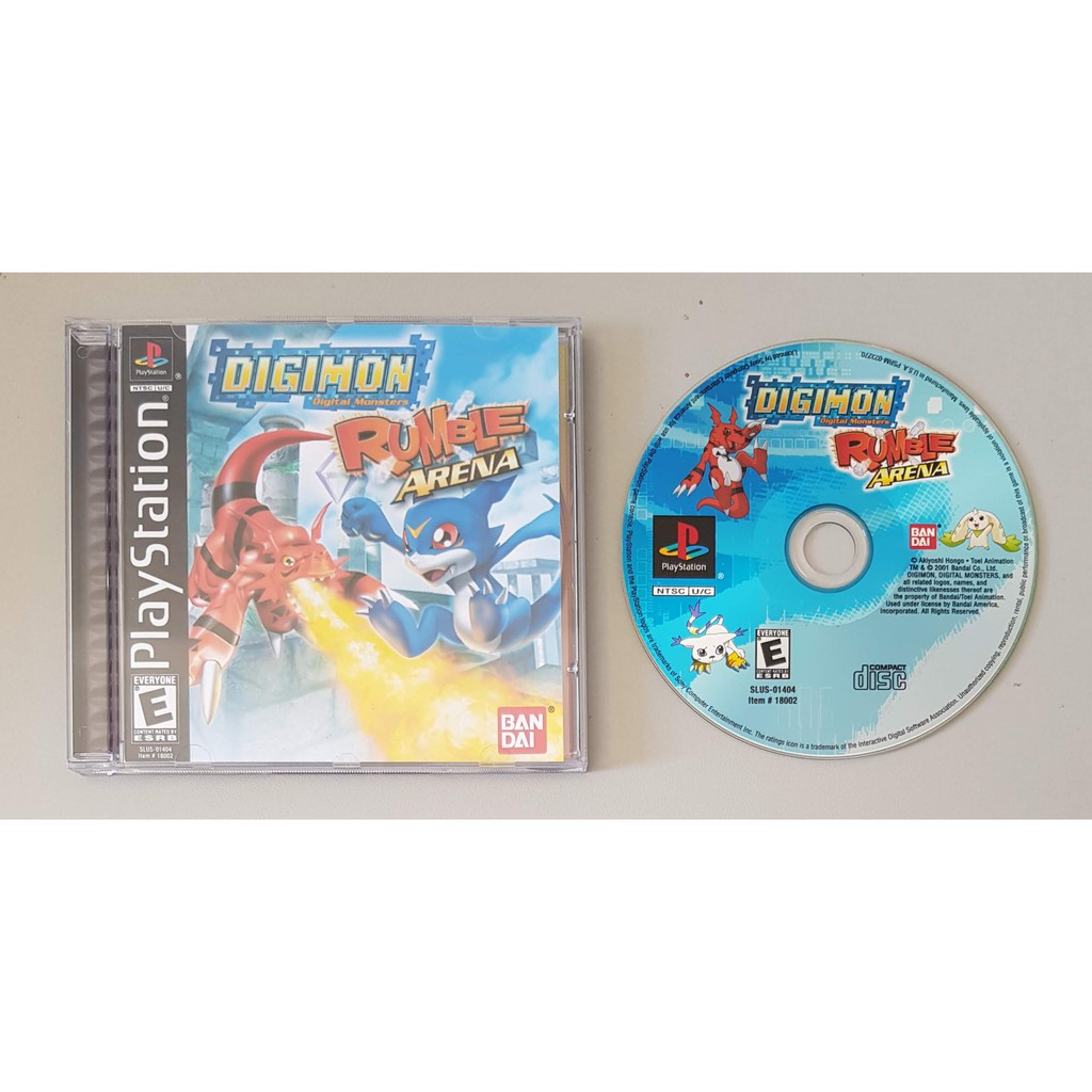 PS1 - Digimon Rumble Arena - Leia a descrição | Shopee Brasil