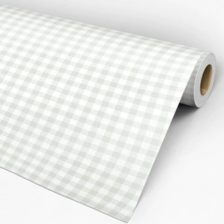 Papel Parede Autocolante Quarto Infantil Bebê Xadrez Poa 21