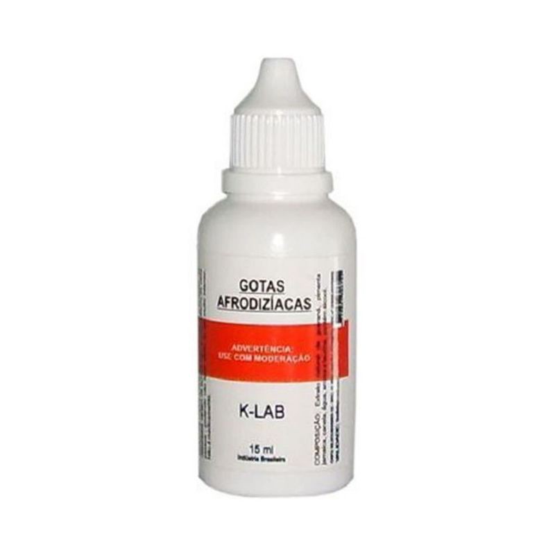 Gotas Afrodisíacas Do Amor 15ml K-lab Aumente O Clima