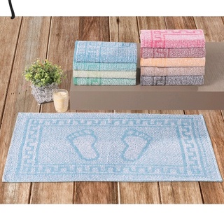 Kit com 10 Toalha para Banheiro Piso Tapete Pezinho 43 x 65 cm 100% Algodão Laune Haus CONFORT