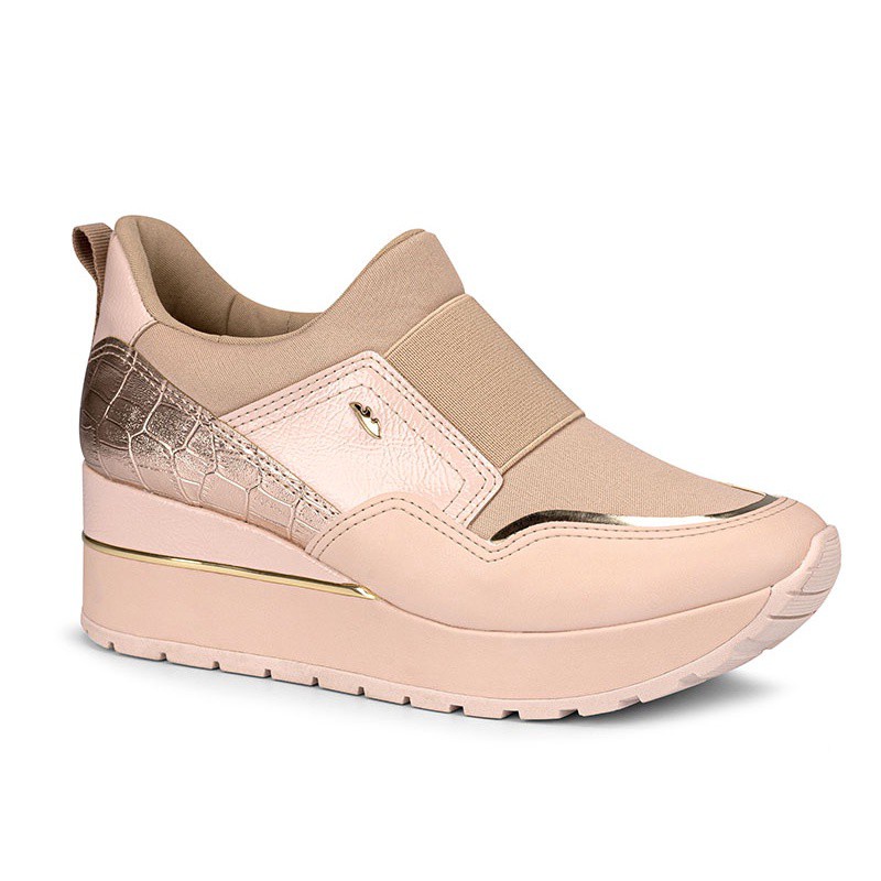 Tenis plataforma feminino store dakota