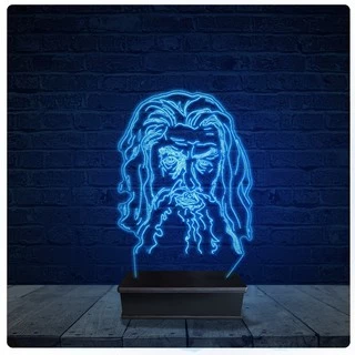 Luminária Led Acrilico Abajur - Gandalf Senhor dos Anéis 11