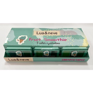 Paleta de Sombras lua&neve fruit smoothie 3 color eyeshadow lno-1012