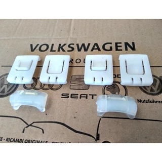 Kit / 06 peças Trava Deslizante Bucha dianteiro Banco Gol Saveiro Parati Voyage G2 G3 G4 G5 Santana Golf mk3 Original Volkswagen Vw