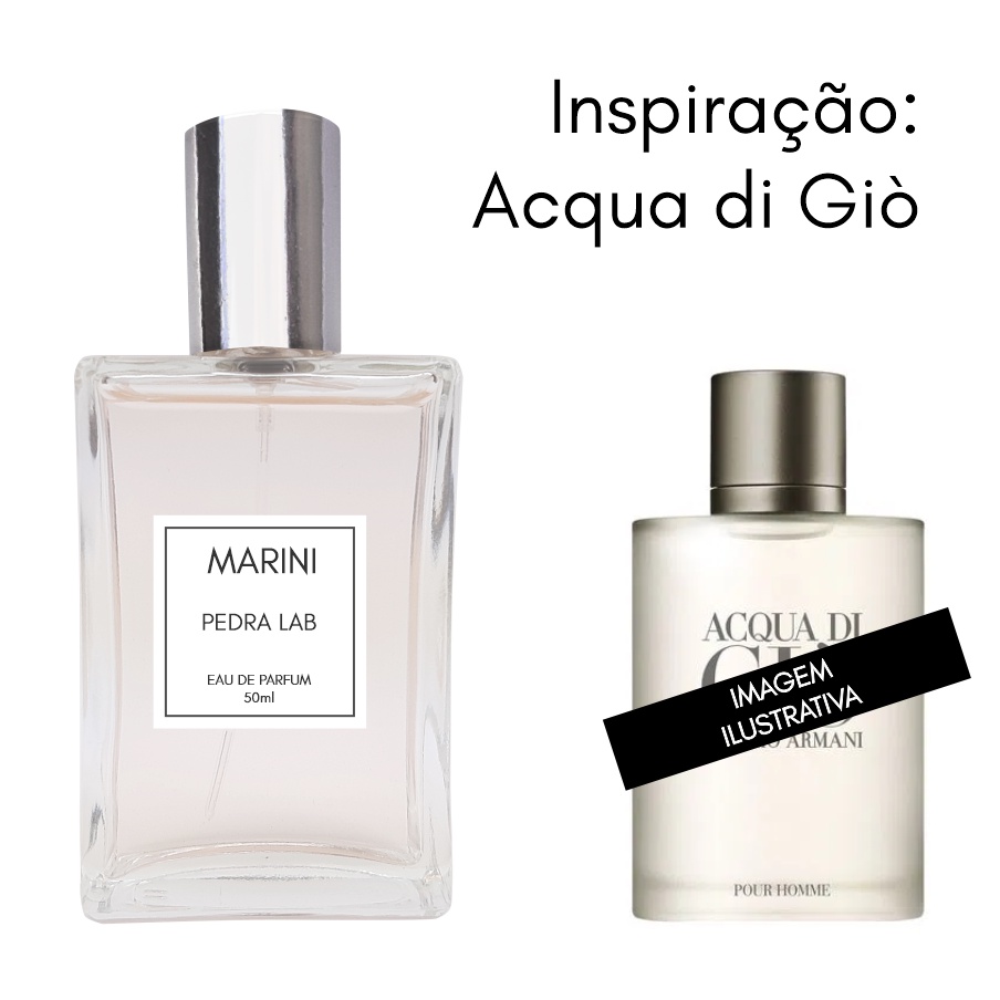 Perfume Masculio Marini (15ml ou 50ml) Pedra Lab