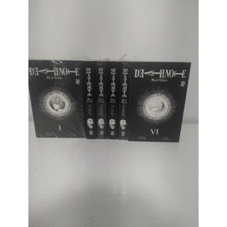 coleção de mangas death note 1 ao 6 Black Edition