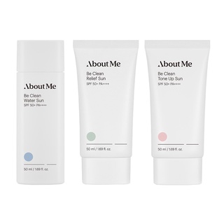 [About Me] Be Clean Sun SPF50+ PA++++ 50ml / 3 Options