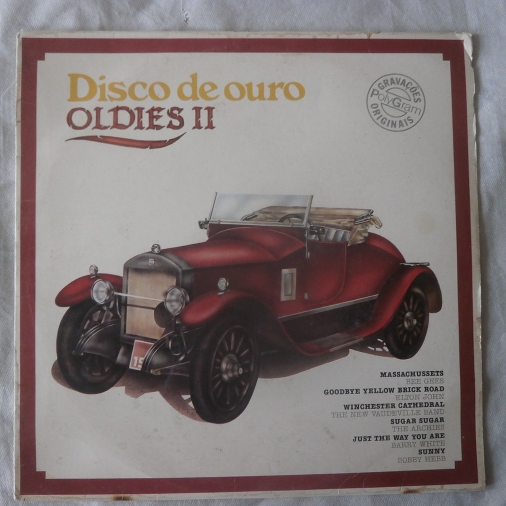 Lp Disco De Ouro Oldies 2 1984, Disco De Vinil | Shopee Brasil
