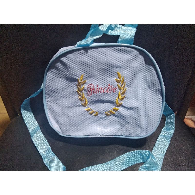 Bebe Reborn Príncipe C/ Bolsa Maternidade Azul Azul Azul Azu