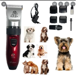 Maquina De Tosa Profissional Cães Gatos Pet Qz 988 - Olapam ( Com uma Bateria Reserva )
