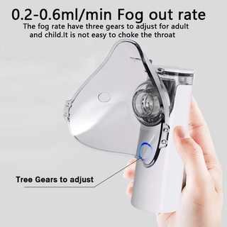 Handheld Inalador Portatil Nebulizador Portátil Inalador portatil recarregavel infantil