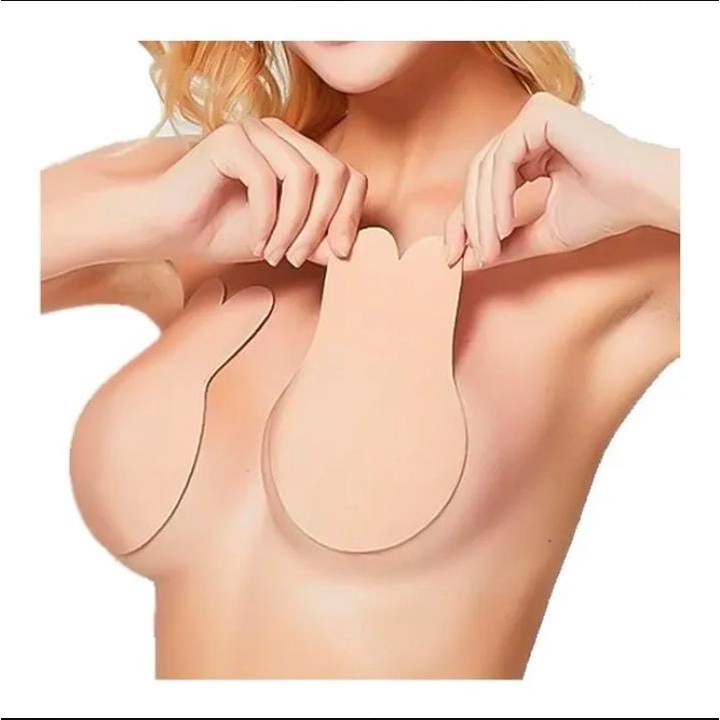 Sutiã silicone Bella da Serra costa transparente alça removível