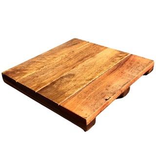 Deck de Madeira Modular 35cm Envernizado p/ Jardim e Piscina