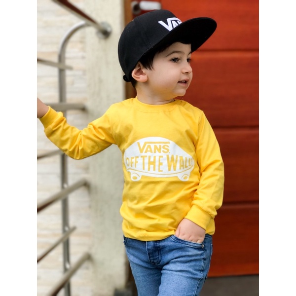 Camisa hot sale vans infantil