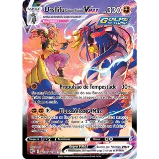 Urshifu Golpe Fluido-VMAX (TG21/TG30) - Carta Pokémon TCG ORIGINAL