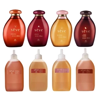 Óleo Corporal Sève Natura (Regular, Refil ou Miniatura): Amêndoas Doces Intensa, Rosas e Amêndoas, Pimenta Rosa e mais