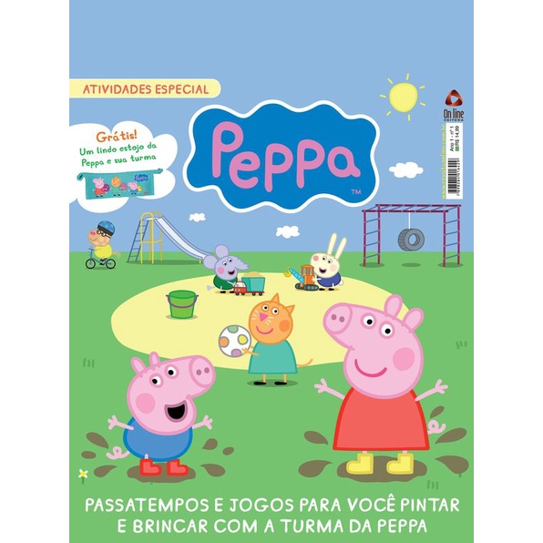 🌈🐷 Desenho Peppa Pig Para Colorir, Pintando Peppa Pig