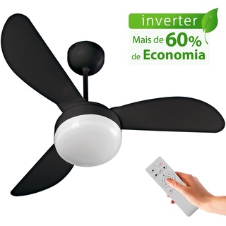 Ventilador de Teto Preto em Oferta