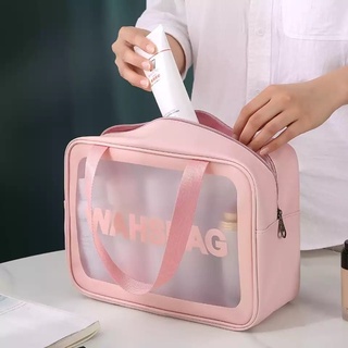 Bolsa Necessaire Washbag Transparente À Prova d’água