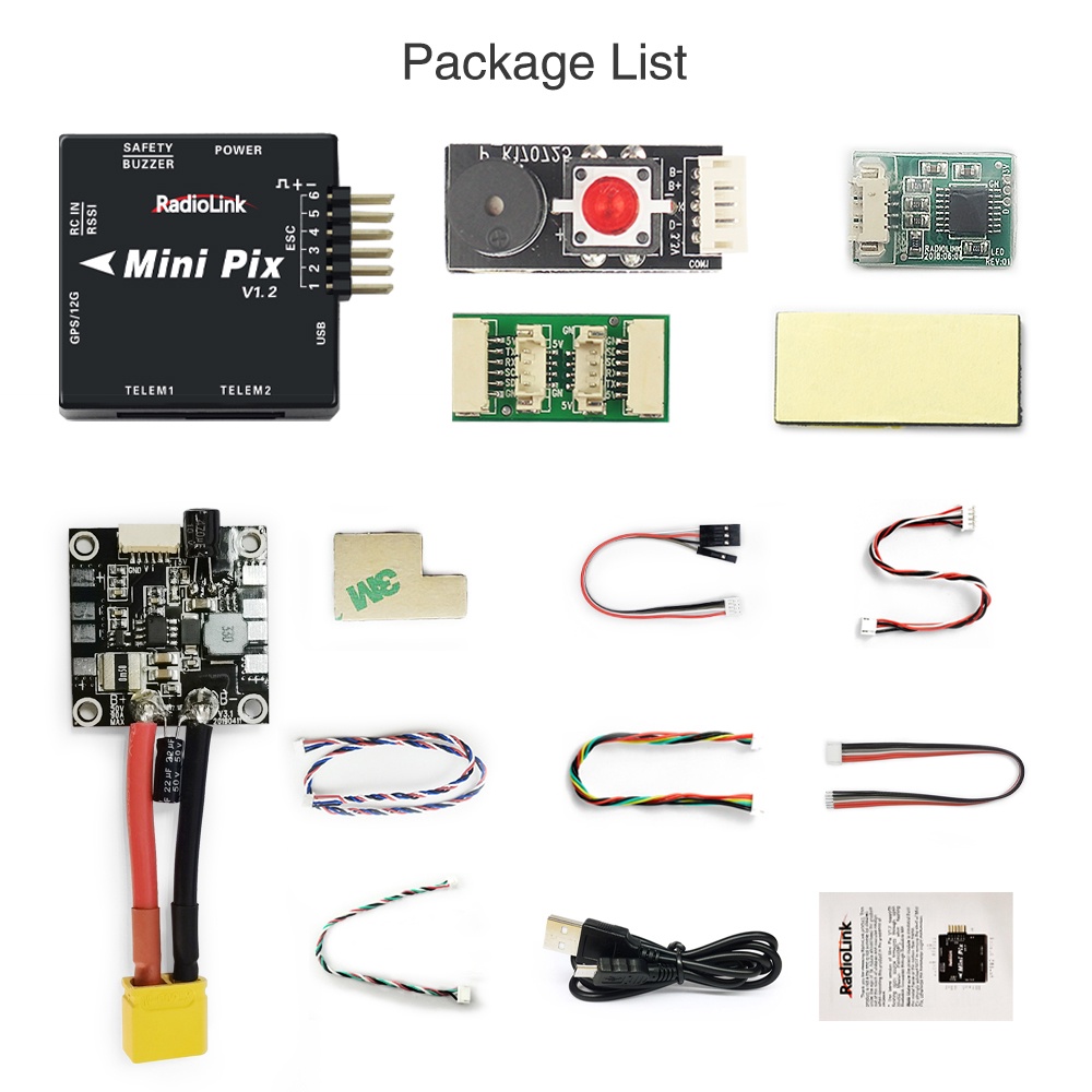Radiolink Mini PIX V1.2 – Contrôleur De Vol Avec GPS M10N – Neuf