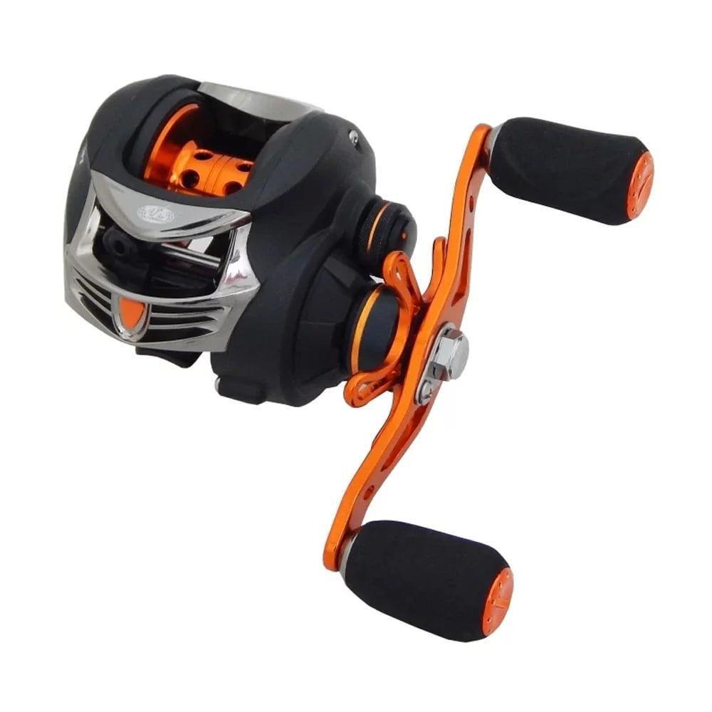 Carretilha Python Albatroz Fishing 7+1 Rolamentos Perfil Baixo Pesca ...