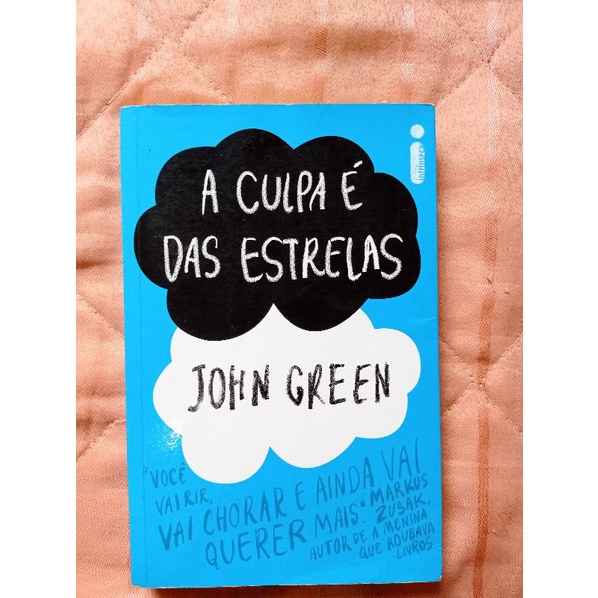 A CULPA É DAS ESTRELAS - JOHN GREEN ( LIVRO BEM CONSERVADO) | Shopee Brasil
