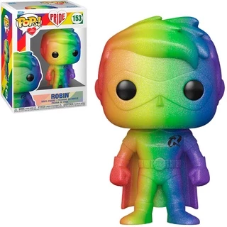 FUNKO POP HEROES DC PRIDE - ROBIN 153 NOVO ORIGINAL em Oferta na Shopee