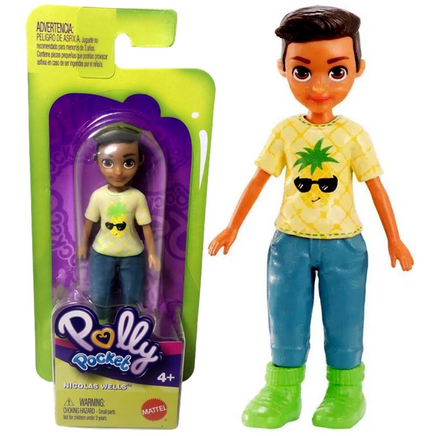 Mini Boneco Colecionável Menino Boy Moreno Nicolas Wells - Amigo Boneca ...