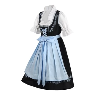 Festa oktoberfest vestido alemão bávaro cerveja empregada traje/ Frida roupas femininas festa caipira