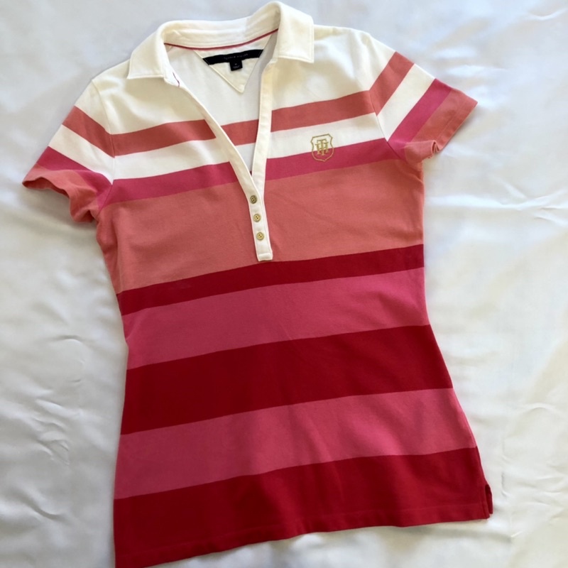 Blusa polo tommy hilfiger feminina hot sale