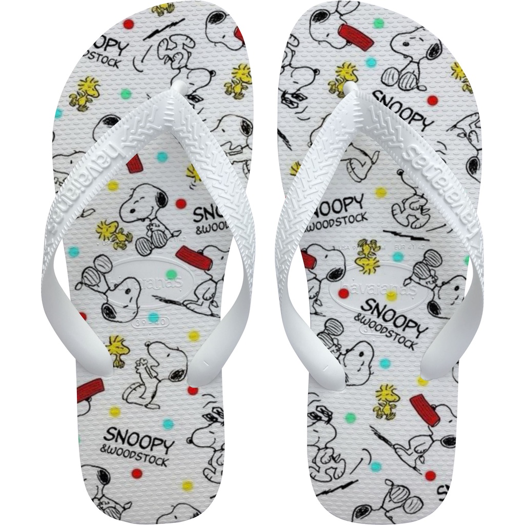 Chinelo Havainas Snoopy Personalizado Shopee Brasil