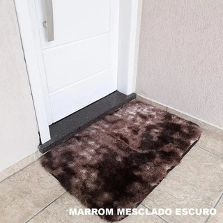 Tapete Peludo 60x40 Luxo Decoração
